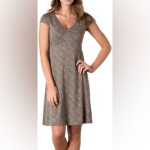 Toad & Co. Rosemarie Dress in Found Forest Dusty Olive - Size XS